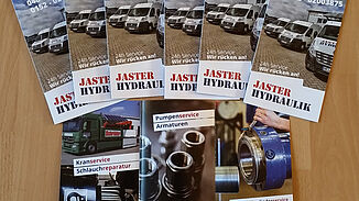 Jaster Hydraulik Print und Internet